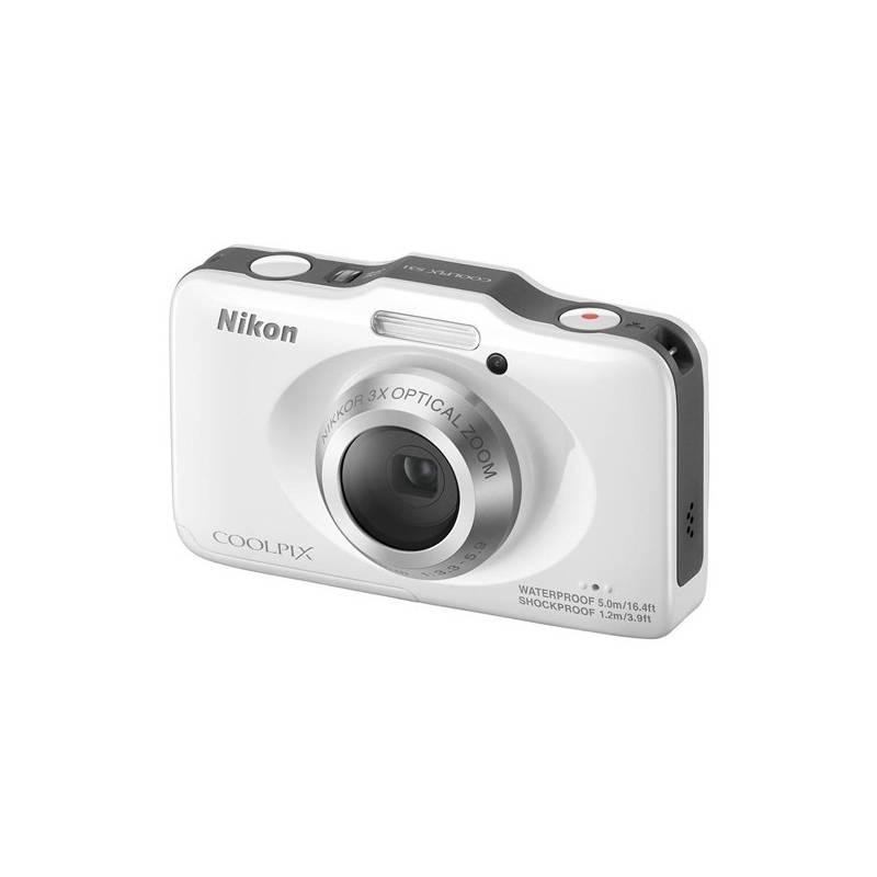 Digitální fotoaparát Nikon Coolpix S31 bílý, digitální, fotoaparát, nikon, coolpix, s31, bílý