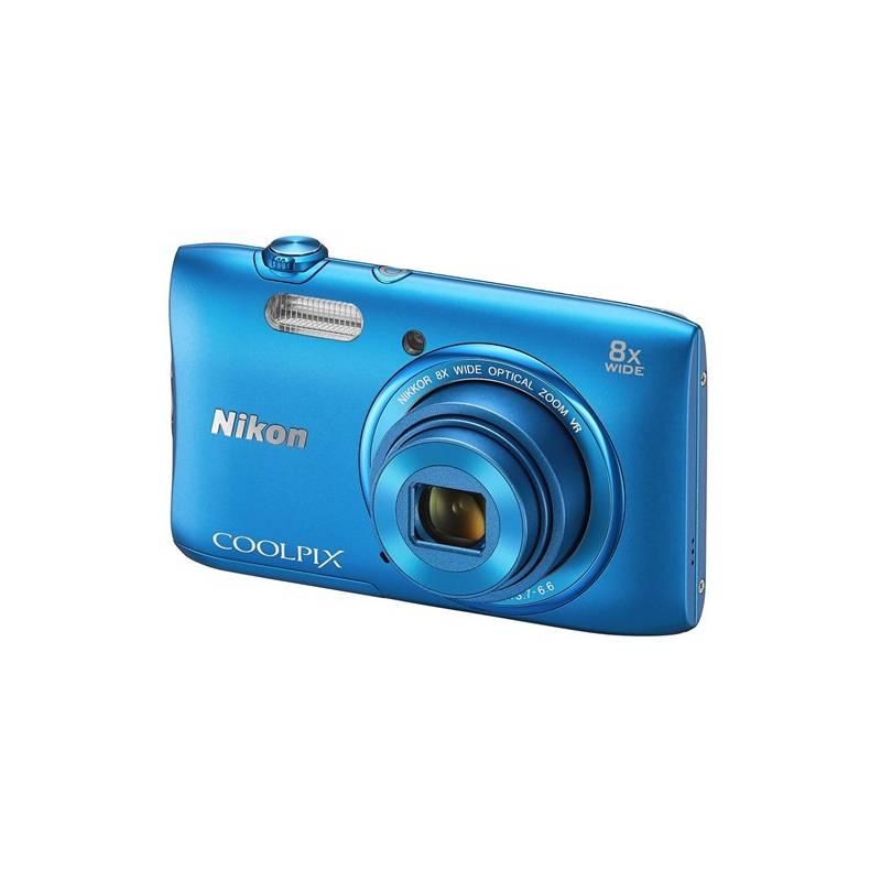 Digitální fotoaparát Nikon Coolpix S3600 modrý, digitální, fotoaparát, nikon, coolpix, s3600, modrý