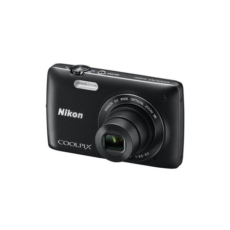 Digitální fotoaparát Nikon Coolpix S4400 černý, digitální, fotoaparát, nikon, coolpix, s4400, černý