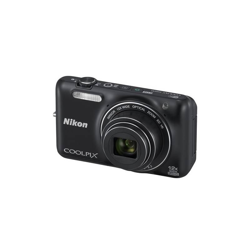 Digitální fotoaparát Nikon Coolpix S6600 černý, digitální, fotoaparát, nikon, coolpix, s6600, černý