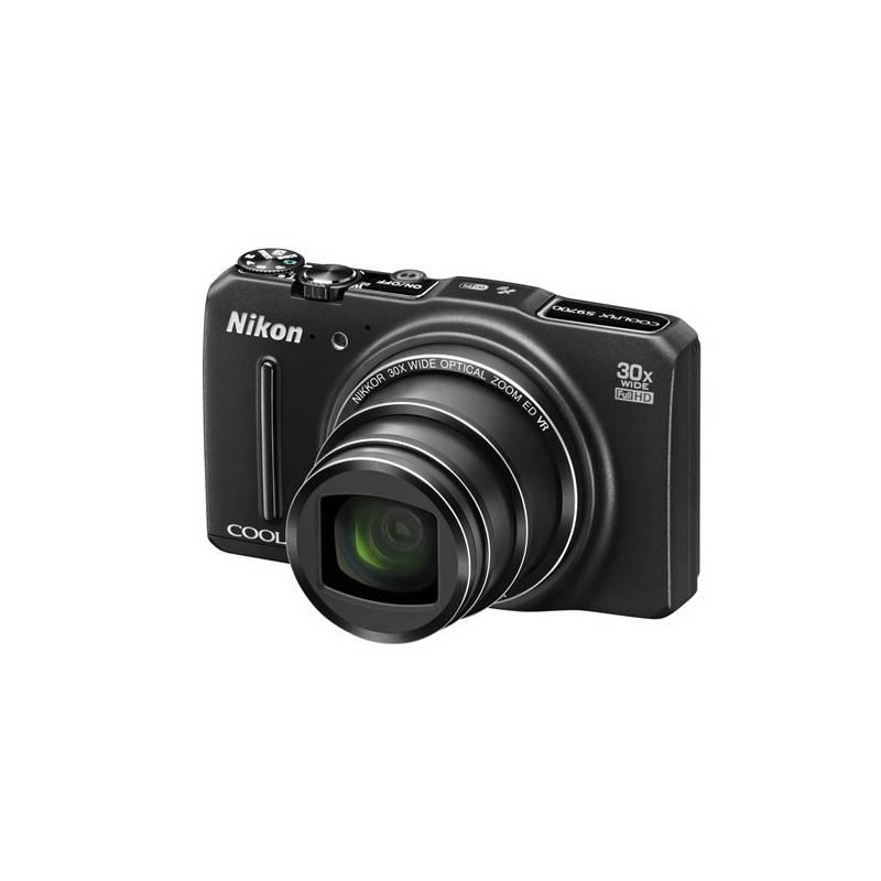 Digitální fotoaparát Nikon Coolpix S9700 černý, digitální, fotoaparát, nikon, coolpix, s9700, černý