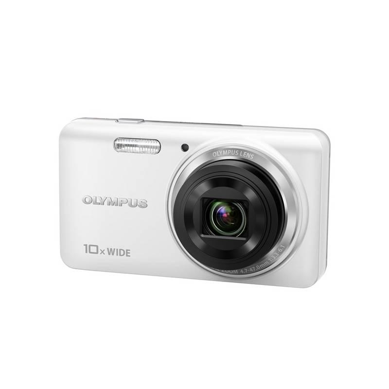 Digitální fotoaparát Olympus VH-520 bílý, digitální, fotoaparát, olympus, vh-520, bílý