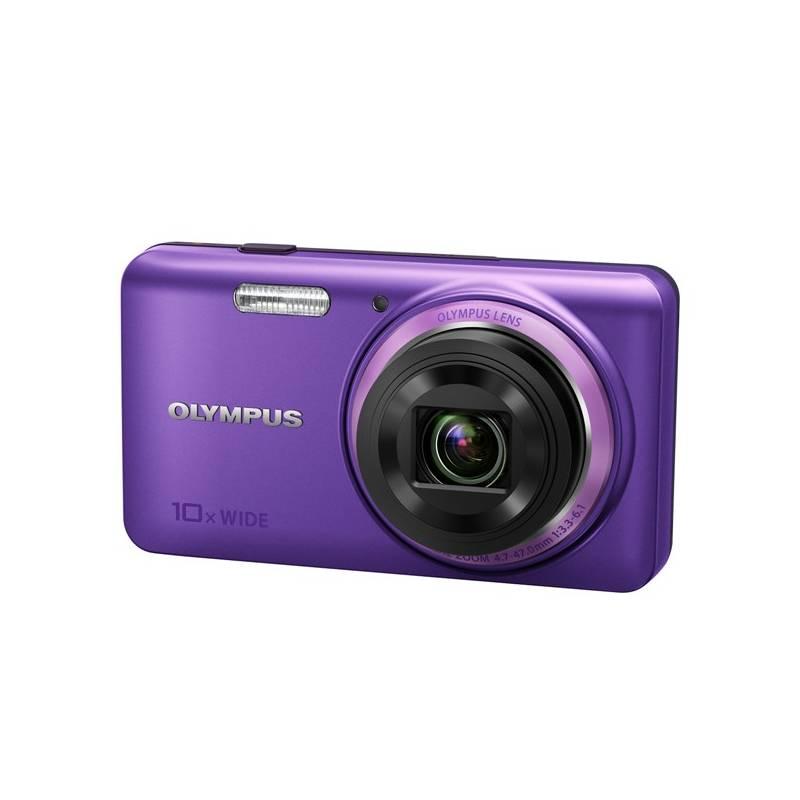 Digitální fotoaparát Olympus VH-520 fialový, digitální, fotoaparát, olympus, vh-520, fialový