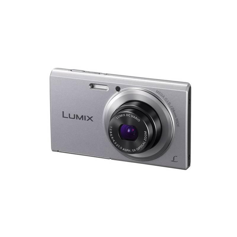 Digitální fotoaparát Panasonic DMC-FS50EP-S stříbrný, digitální, fotoaparát, panasonic, dmc-fs50ep-s, stříbrný