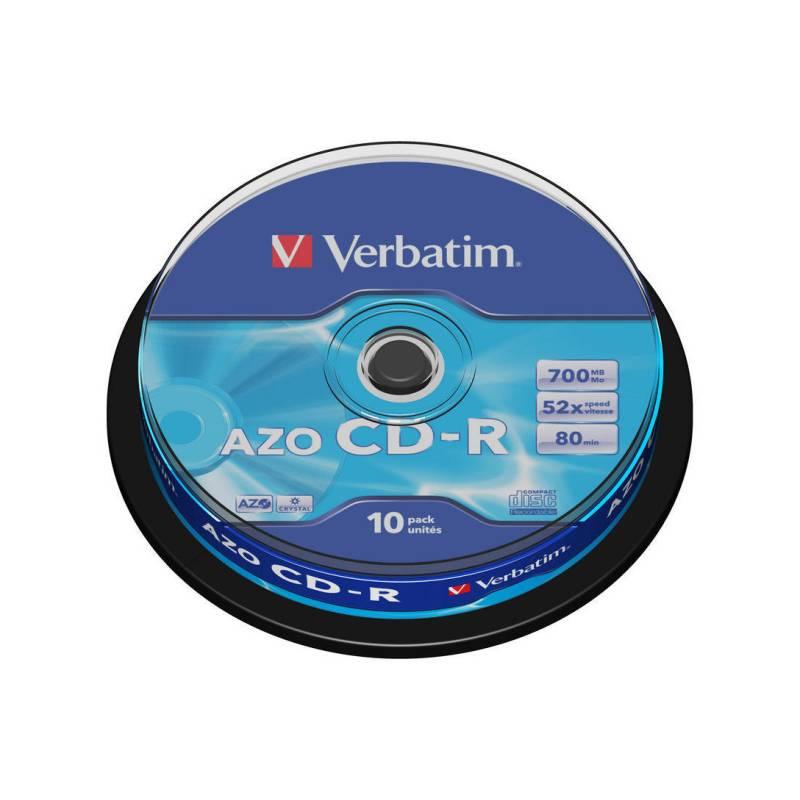 Disk Verbatim CD-R 700MB/80min, 48x, Crystal, 10-cake (43429), disk, verbatim, cd-r, 700mb, 80min, 48x, crystal, 10-cake, 43429