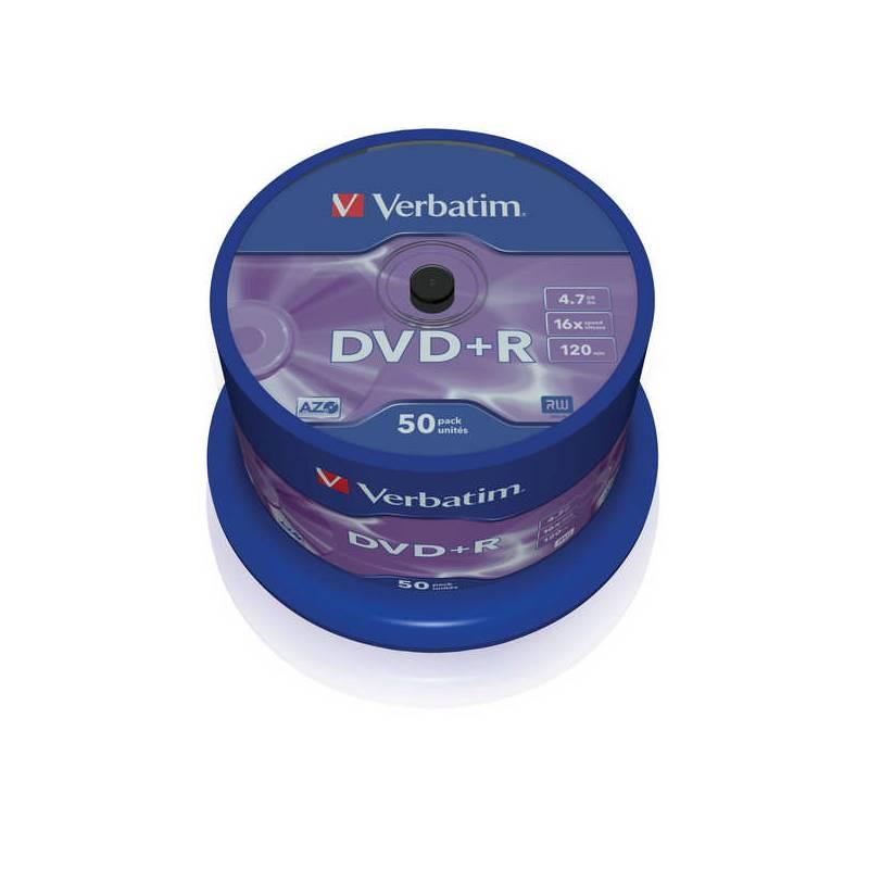 Disk Verbatim DVD+R 4,7GB, 16x, 50-cake (43550), disk, verbatim, dvd, 7gb, 16x, 50-cake, 43550