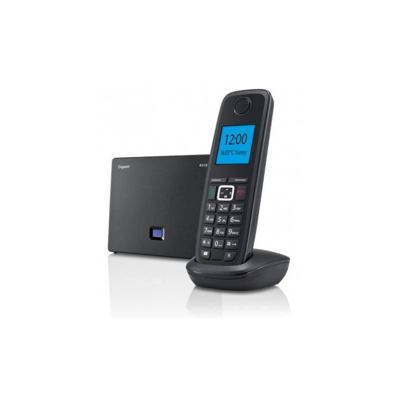 Domácí telefon Siemens Gigaset A510 IP černý, domácí, telefon, siemens, gigaset, a510, černý