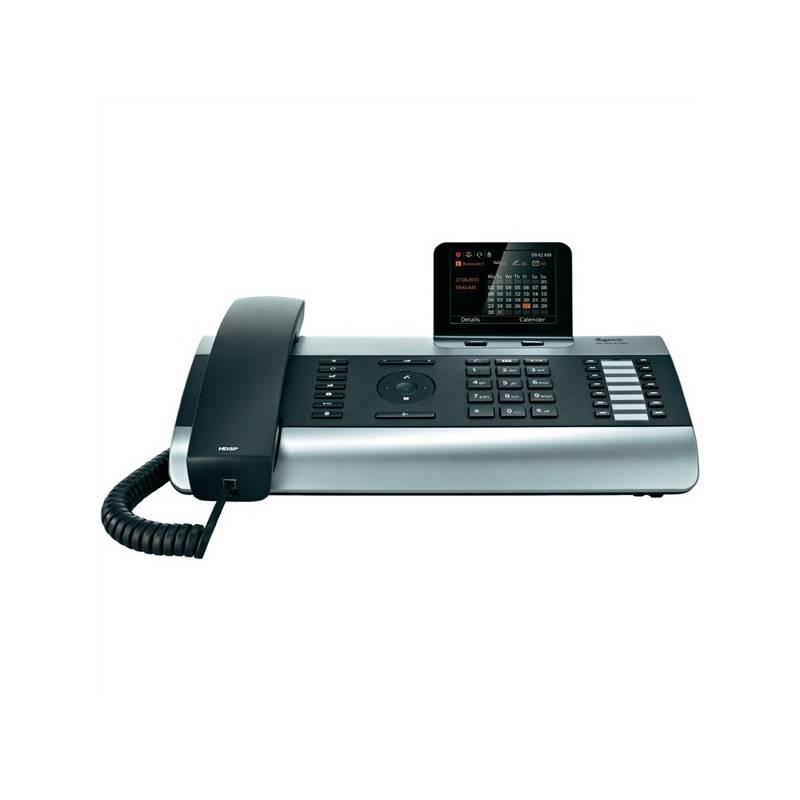 Domácí telefon Siemens Gigaset DE900 IP PRO (S30852-H2210-R101) černý, domácí, telefon, siemens, gigaset, de900, pro, s30852-h2210-r101, černý