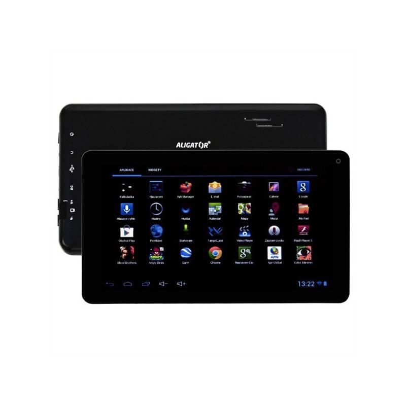 Dotykový tablet Aligator T760 černý (vrácené zboží 8214010668), dotykový, tablet, aligator, t760, černý, vrácené, zboží, 8214010668