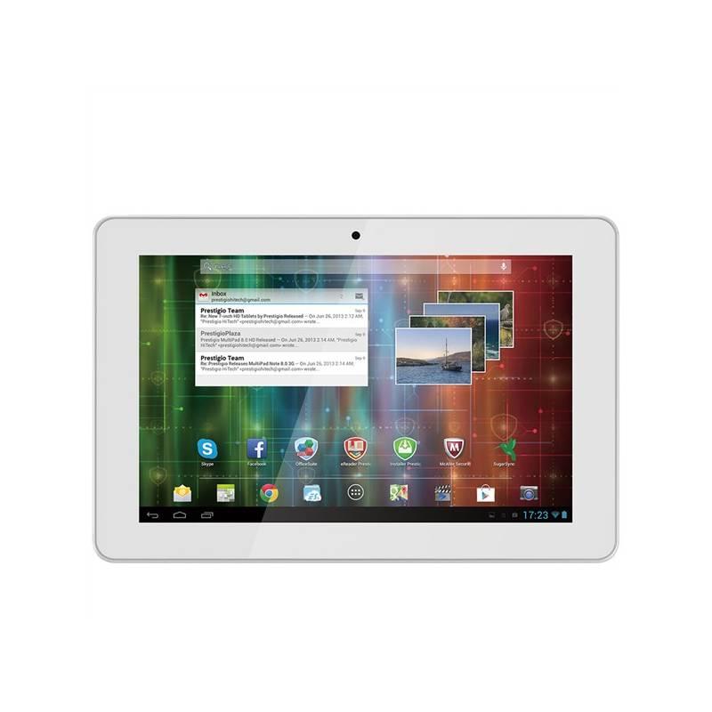 Dotykový tablet Prestigio MultiPad PMP5101C3G (PMP5101C3G_WH_QUAD) bílý (vrácené zboží 8414003966), dotykový, tablet, prestigio, multipad, pmp5101c3g, quad, bílý