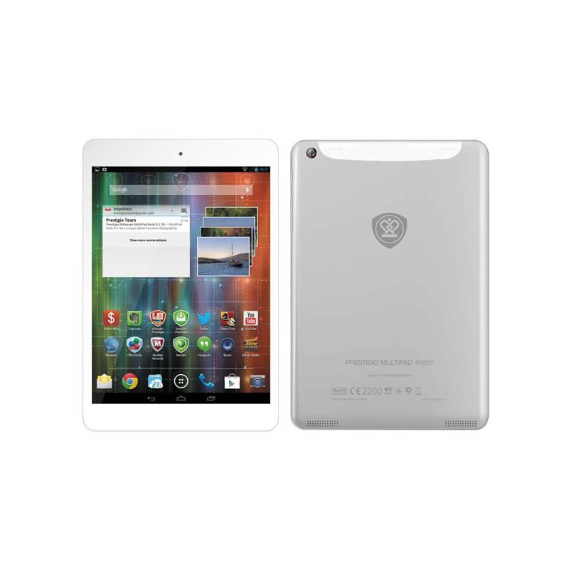 Dotykový tablet Prestigio MultiPad PMP5785C (PMP5785C3G_WH_QUAD) bílý, dotykový, tablet, prestigio, multipad, pmp5785c, pmp5785c3g, quad, bílý