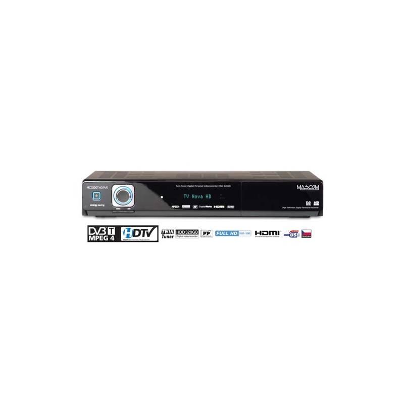 DVB-T přijímač Mascom MC3300T HD-PVR (vrácené zboží 8214000288), dvb-t, přijímač, mascom, mc3300t, hd-pvr, vrácené, zboží, 8214000288