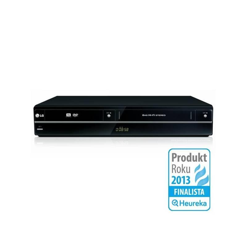 DVD rekordér LG RCT 699 H +  videopřehrávač (Combo DVDR+VHS) černý, dvd, rekordér, rct, 699, videopřehrávač, combo, dvdr, vhs, černý
