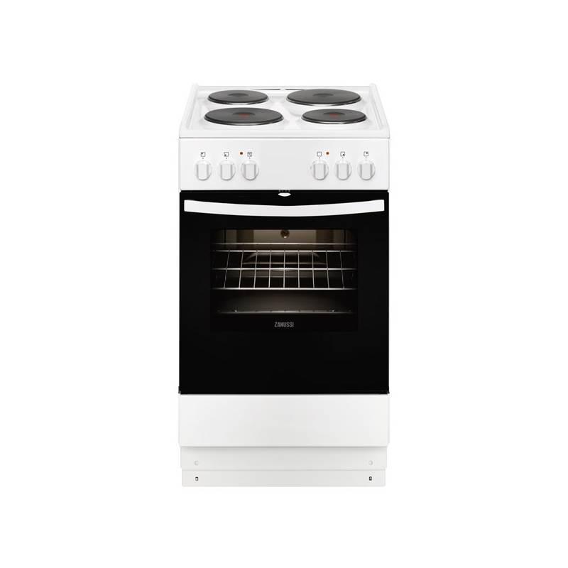 Elektrický sporák Zanussi ZCE54001WA bílý, elektrický, sporák, zanussi, zce54001wa, bílý