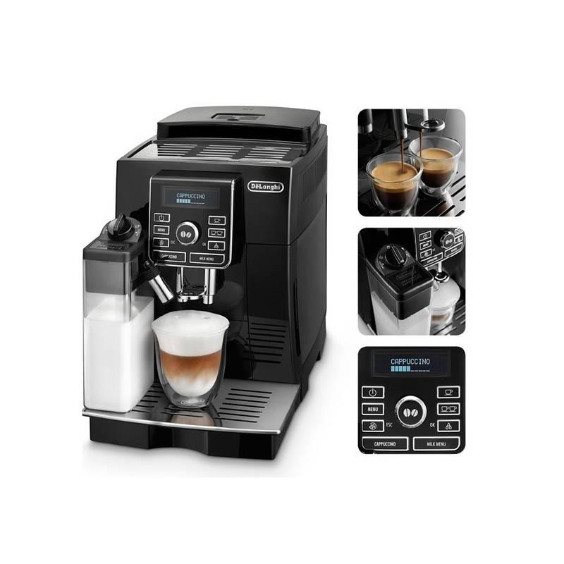 Espresso DeLonghi ECAM25.462B černé, espresso, delonghi, ecam25, 462b, černé