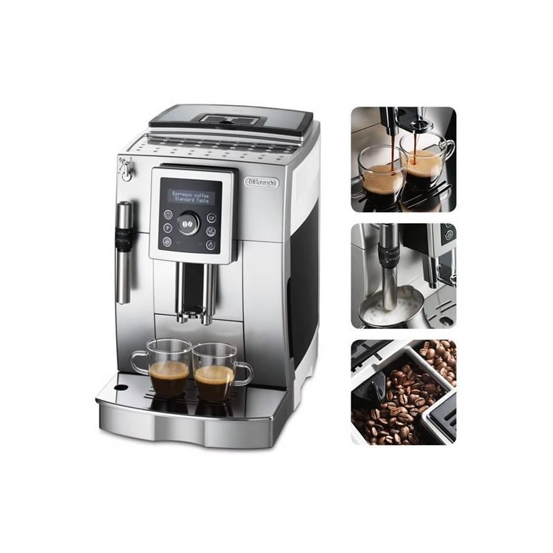 Espresso DeLonghi Intensa ECAM23.420SW stříbrné/bílé, espresso, delonghi, intensa, ecam23, 420sw, stříbrné, bílé
