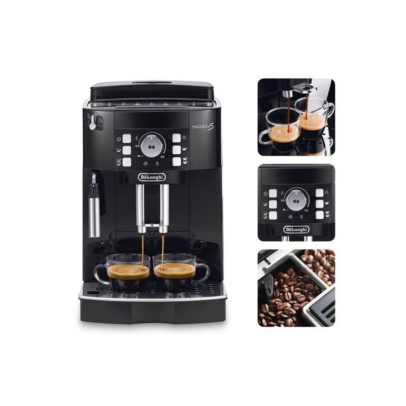 Espresso DeLonghi Magnifica ECAM21.117B černé, espresso, delonghi, magnifica, ecam21, 117b, černé