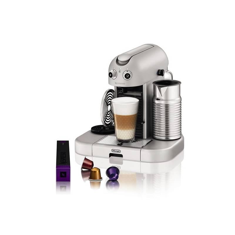 Espresso DeLonghi Nespresso EN470SAE stříbrné, espresso, delonghi, nespresso, en470sae, stříbrné