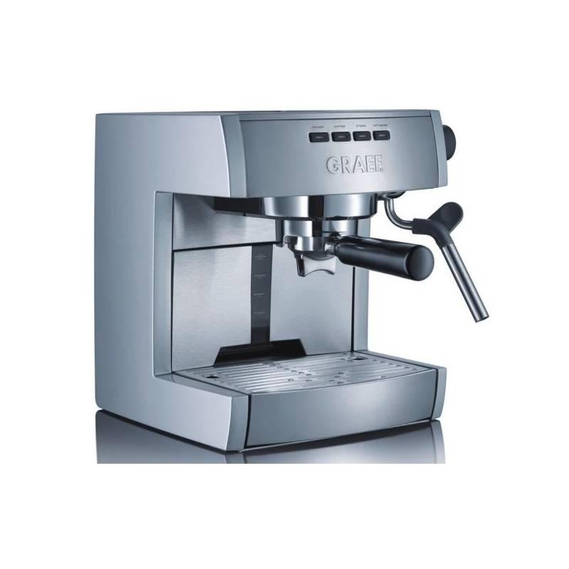 Espresso GRAEF ES 70 stříbrné, espresso, graef, stříbrné
