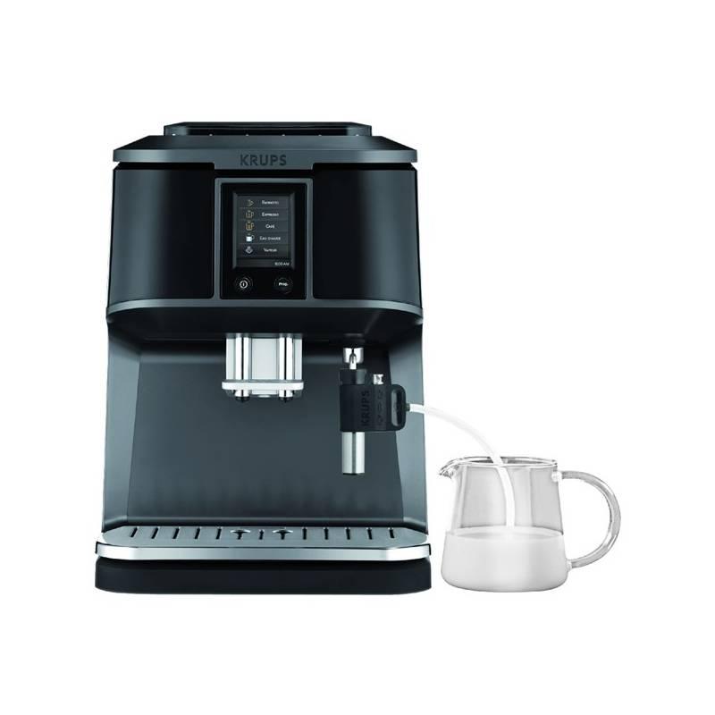 Espresso Krups EA843230 černé/šedé, espresso, krups, ea843230, černé, šedé