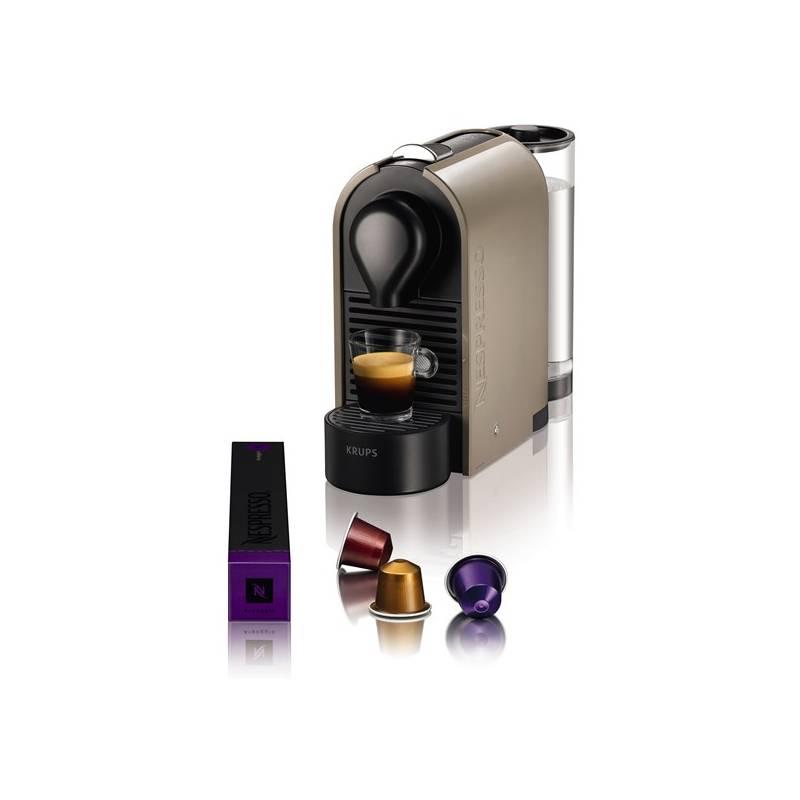 Espresso Krups Nespresso XN250A10 šedé, espresso, krups, nespresso, xn250a10, šedé