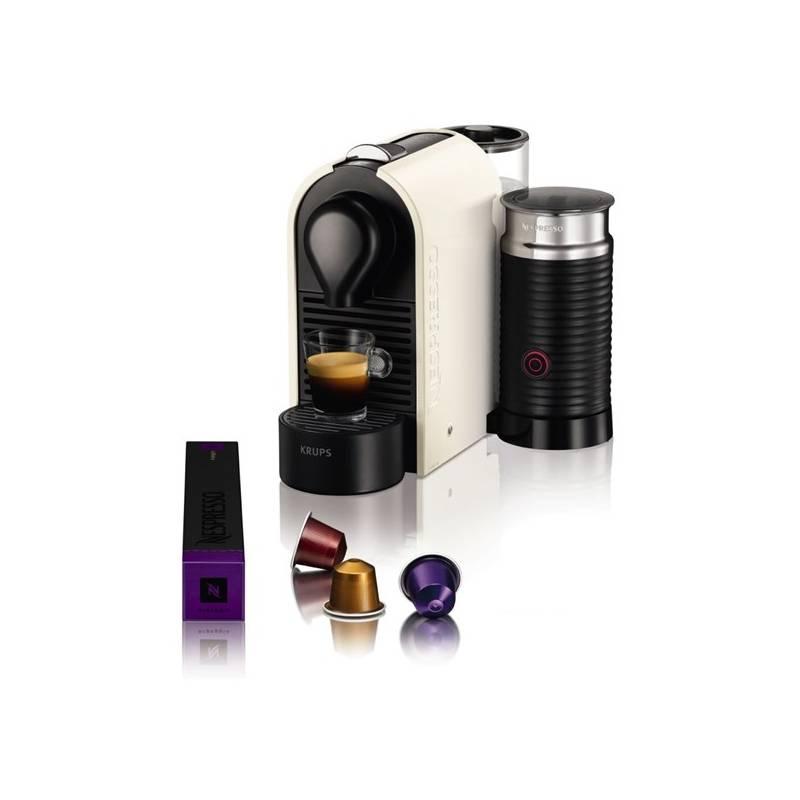 Espresso Krups Nespresso XN260110 bílé, espresso, krups, nespresso, xn260110, bílé