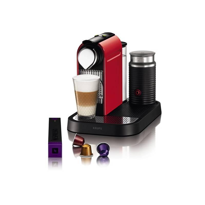 Espresso Krups Nespresso XN730510 červené, espresso, krups, nespresso, xn730510, červené