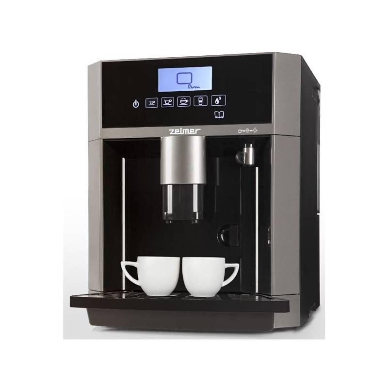 Espresso Zelmer CM4003ALS černé/šedé, espresso, zelmer, cm4003als, černé, šedé