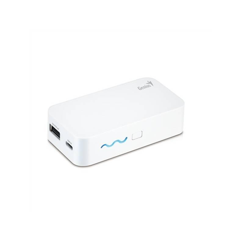 Externí nabíjecí baterie Genius Power Bank ECO-u521 (39800009101) bílá, externí, nabíjecí, baterie, genius, power, bank, eco-u521, 39800009101, bílá