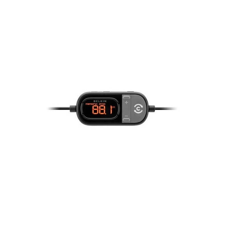 FM Transmitter Belkin TuneCast Auto Live FM pro iPhone (F8Z498cw) černé/šedé, transmitter, belkin, tunecast, auto, live, pro, iphone, f8z498cw, černé, šedé