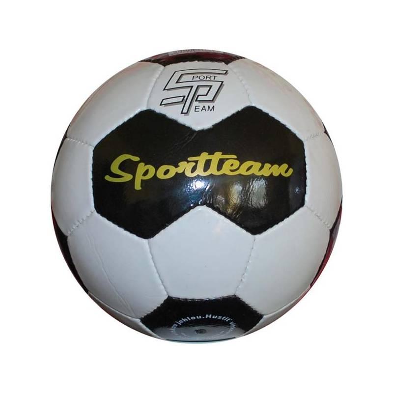 Fotbalový míč SportTeam, bílo-černý, fotbalový, míč, sportteam, bílo-černý