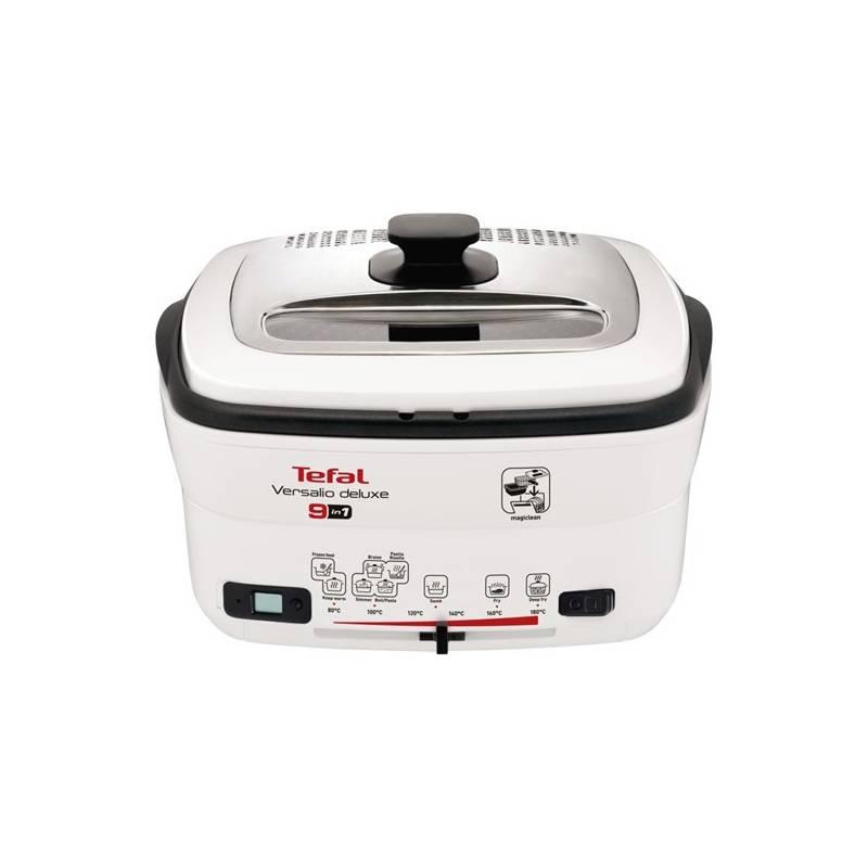 Fritéza Tefal Versalio De Luxe FR495070 bílá, fritéza, tefal, versalio, luxe, fr495070, bílá