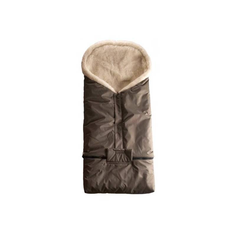 Fusak do kočárku Kaarsgaren merino z ovčí vlny šedý šedý, fusak, kočárku, kaarsgaren, merino, ovčí, vlny, šedý