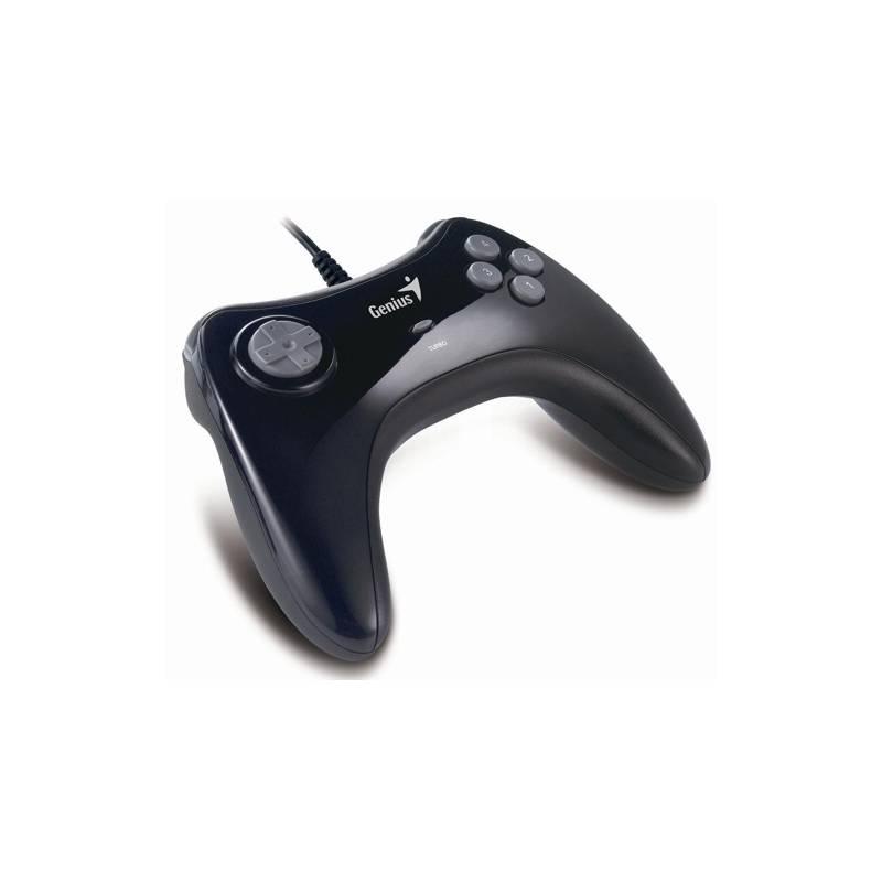 Gamepad Genius MaxFire Grandias Turbo (31610064100) černý, gamepad, genius, maxfire, grandias, turbo, 31610064100, černý