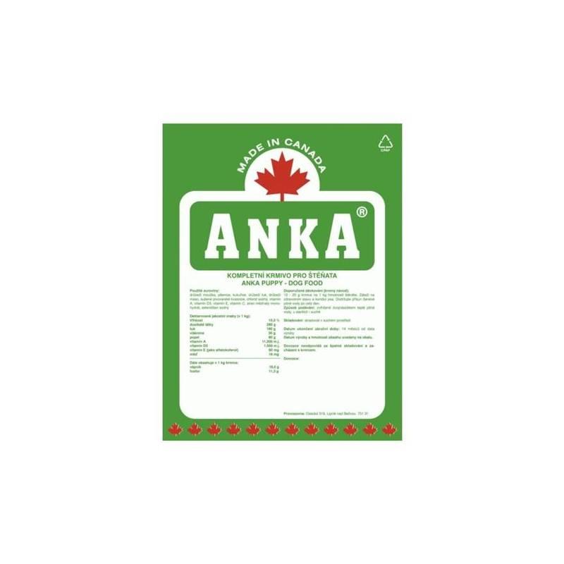 Granule ANKA Puppy 10 kg , krmivo pro štěňata, granule, anka, puppy, krmivo, pro, štěňata