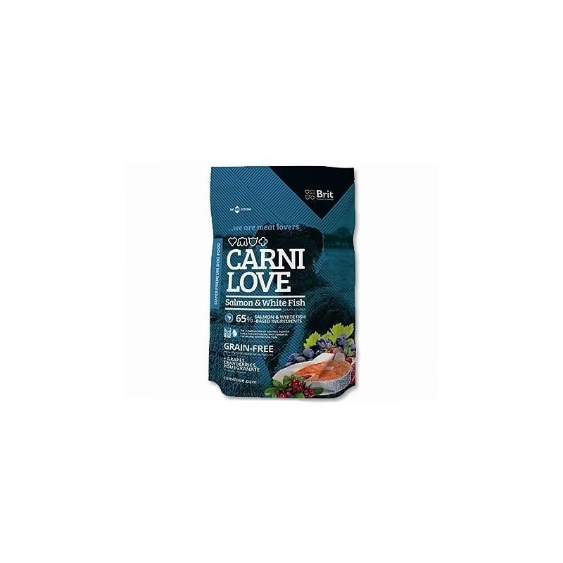 Granule Brit Carnilove Salmon and White Fish 1,5kg, granule, brit, carnilove, salmon, and, white, fish, 5kg