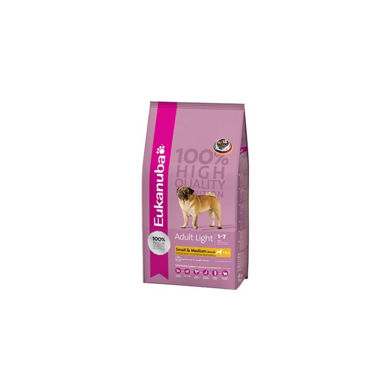 Granule Eukanuba Adult Small & Medium Light/Weight Control 15kg, granule, eukanuba, adult, small, medium, light, weight, control, 15kg