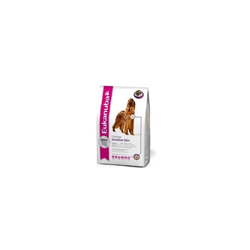 Granule Eukanuba Daily Care Sensitive Skin 2,3kg, granule, eukanuba, daily, care, sensitive, skin, 3kg