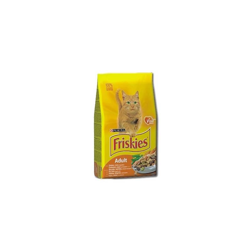 Granule FRISKIES Cat kuřecí a zelenina 10kg, granule, friskies, cat, kuřecí, zelenina, 10kg