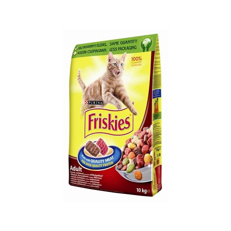 Granule FRISKIES Cat maso a zelenina 10kg, granule, friskies, cat, maso, zelenina, 10kg