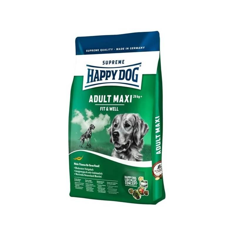 Granule HAPPY DOG MAXI ADULT 15 kg + 2 kg, Dospělí pes, granule, happy, dog, maxi, adult, dospělí, pes