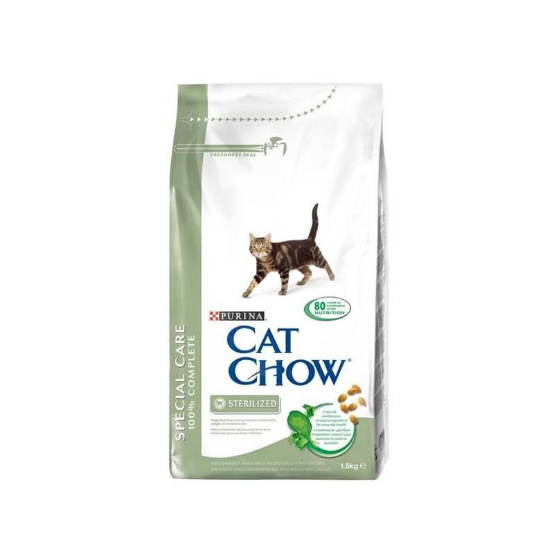 Granule Purina Cat Chow Special Care Sterilized 1,5 kg, granule, purina, cat, chow, special, care, sterilized