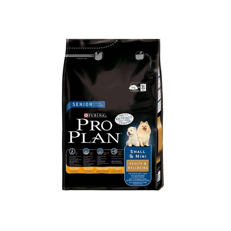 Granule Purina Pro Plan Dog Senior Small&Mini Health Ch+R 3 kg, granule, purina, pro, plan, dog, senior, small, mini, health