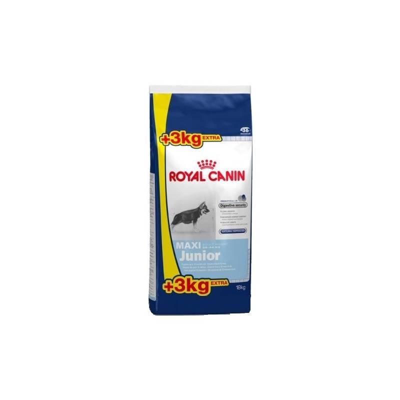 Granule Royal Canin Maxi Junior 15 + 3 kg, granule, royal, canin, maxi, junior