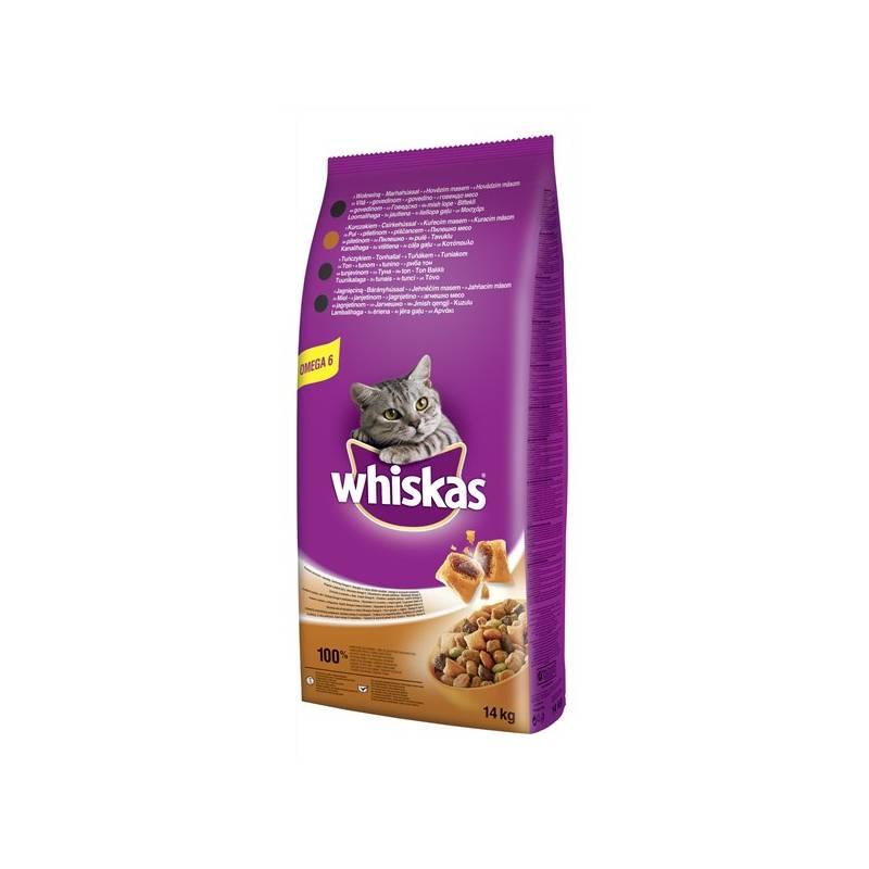 Granule Whiskas Adult kuřecí 14 kg, granule, whiskas, adult, kuřecí