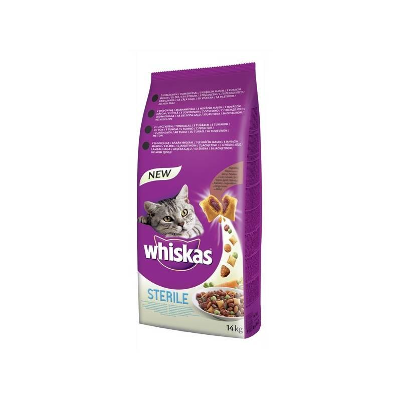 Granule Whiskas Sterile s kuřecím masem 14kg, granule, whiskas, sterile, kuřecím, masem, 14kg