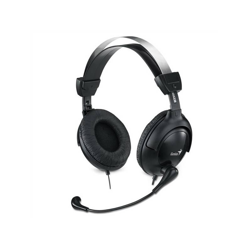 Headset Genius HS-505X (31710058101) černý, headset, genius, hs-505x, 31710058101, černý