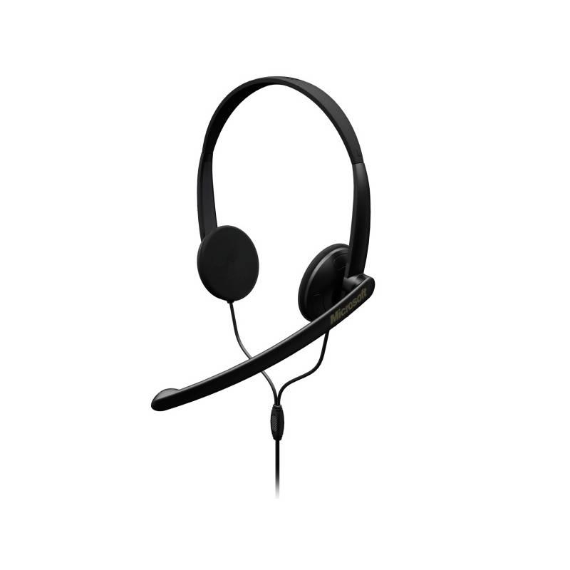 Headset Microsoft LifeChat LX-1000 (JTD-00009) černý, headset, microsoft, lifechat, lx-1000, jtd-00009, černý