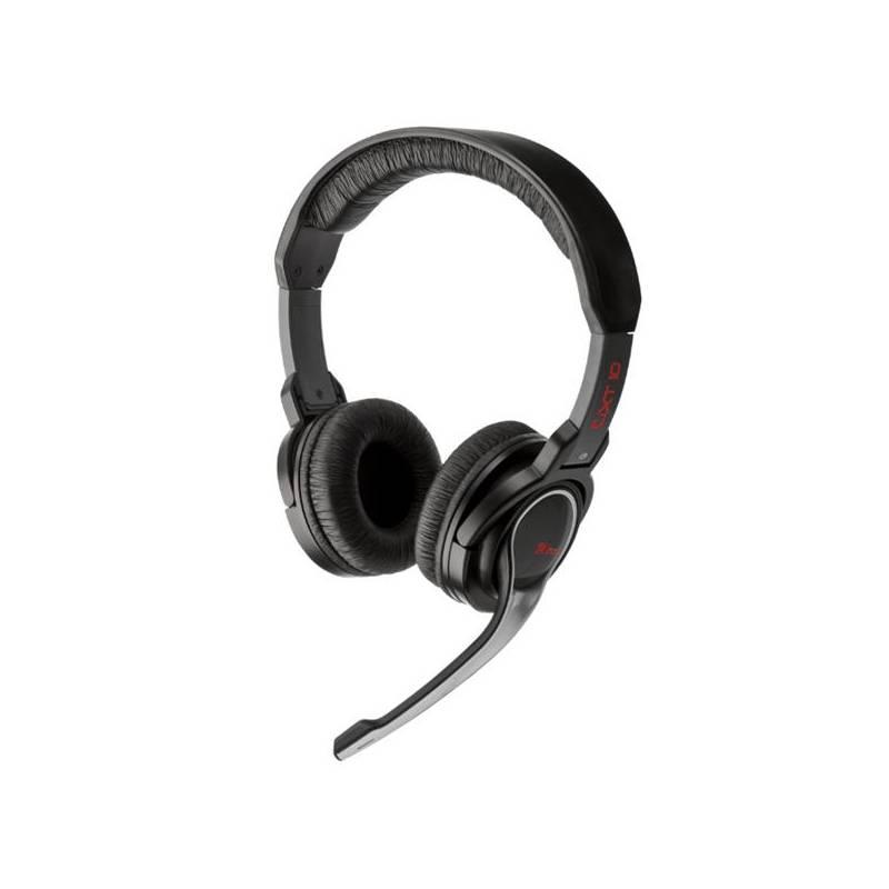 Headset Trust GXT10 (16450) černý, headset, trust, gxt10, 16450, černý