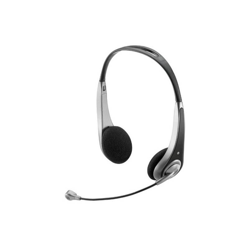 Headset Trust InSonic Chat (15481) černý/šedý, headset, trust, insonic, chat, 15481, černý, šedý